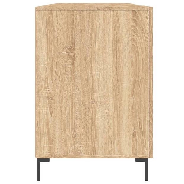 The Living Store Bureau - Sonoma Eiken - 140 x 50 x 75 cm - Duurzaam Hout en IJzer