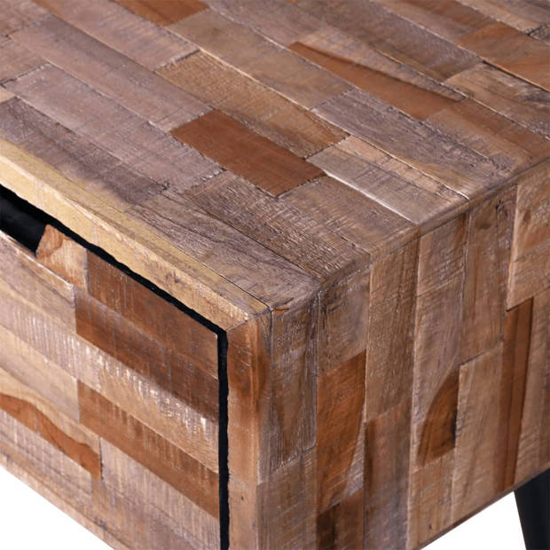 Tv-meubel met vier lades gerecycled teak