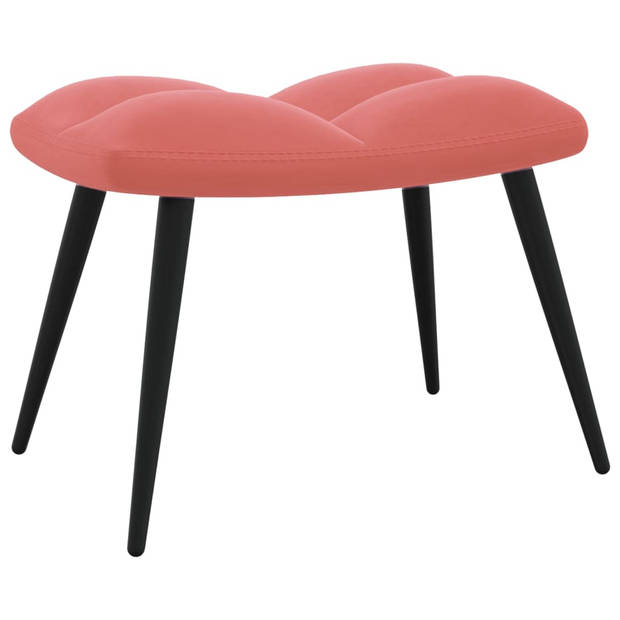 The Living Store Relaxstoel The Living Store - Relaxstoelen - 61 x 70 x 96.5 cm - Roze