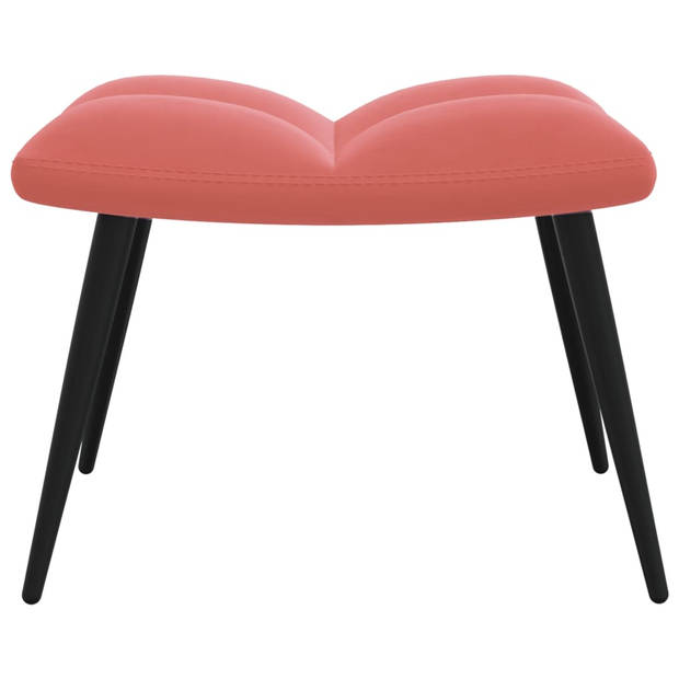 The Living Store Relaxstoel The Living Store - Relaxstoelen - 61 x 70 x 96.5 cm - Roze