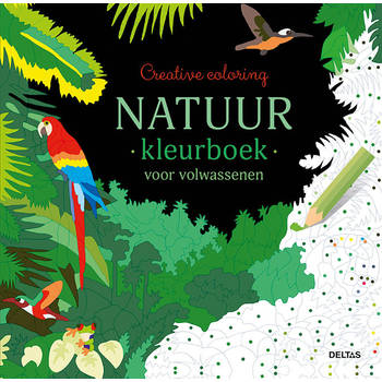Deltas Creative Coloring - Natuur kleurboek voor volwassenen