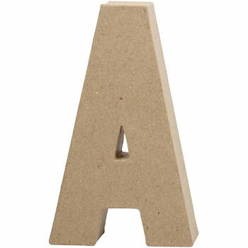Creotime papier-mâché letter A 20,5 cm