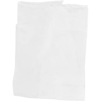 Creotime zijden sjaal 28 x 28 cm wit pongé 5