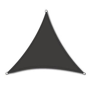 Nesling schaduwdoek driehoek 3.6m Antraciet met Bevestingsset