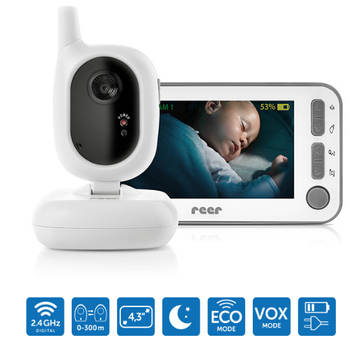 ELRO indoor BC3000-2 Baby Monitor Royale Babyphone avec écran tactile HD 5  et application avec caméra supplémentaire,720p 1 pièce (1 paquet) :  : Bricolage