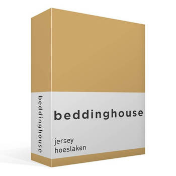 Beddinghouse Hoeslaken Jersey Yellow-2-persoons (140 x 200/210/220 cm)