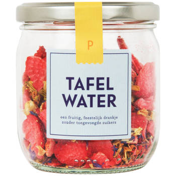 Pineut tafelwater refill aardbei jasmijn korenbloem