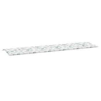 The Living Store Tuinbankkussen - 200x50x3cm - Oxford Stof - Duurzaam - Zachte Vulling - Brede Toepassing - Anti-slip -