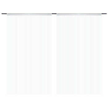 Blokker The Living Store Vliegengordijnen - stof - 140 x 250 cm - wit aanbieding