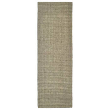 The Living Store Sisal Vloerkleed - 66x200 cm - Taupe