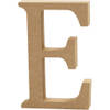 Creative letter E MDF 13 cm