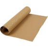 Creotime leerpapier stippen bruin 1 m