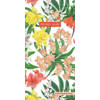Deltas to do-lijst Tropical Flowers 22 x 11 cm papier