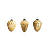 Maison d'Abri Gouden hangornamenten 'Asmund' Set van 3