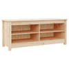 The Living Store Schoenenbank - Grenenhout - 110 x 38 x 45.5 cm - Trendy opbergruimte