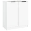 The Living Store Schoenenkast - Wit - 59 x 35 x 70 cm - Trendy ontwerp