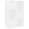 The Living Store Kast - Kinderkast - Opbergkast - Wit - 60x29.5x90cm