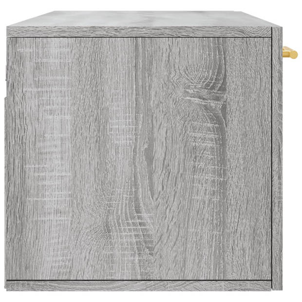 The Living Store Wandkast - Wandkast - 100 x 36.5 x 35 cm - Ken- Duurzaam hout