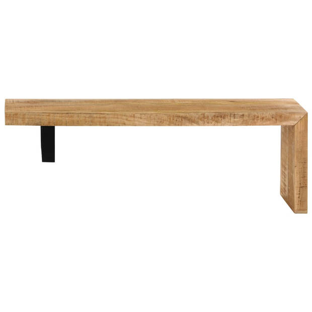 The Living Store TV-standaard - Houten - Meubel - Afmetingen- 115 x 30 x 40 cm - Gemaakt van massief mangohout