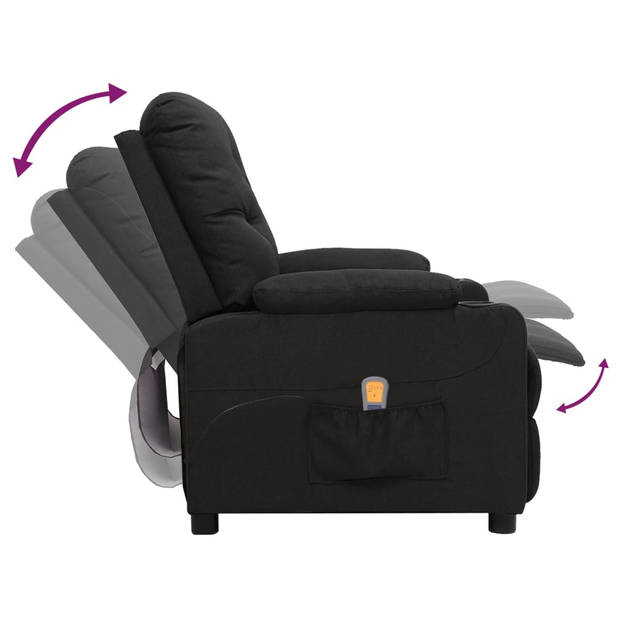 The Living Store Massagefauteuil - Massagestoelen - 78.5 x 136.5 x 80.5 cm - Verstelbaar