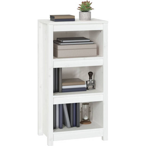 The Living Store Boekenkast - Klassiek - 50 x 35 x 97 cm - Massief grenenhout