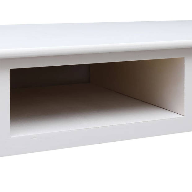 The Living Store Bureau - Stijlvol en Praktisch - Houten Bureau - 108 x 45 x 76 cm - Massief Paulowniahout