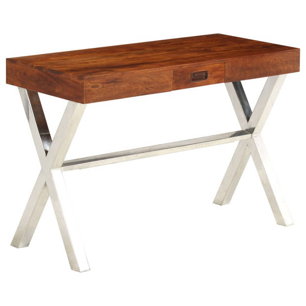 The Living Store - Retro Bureau - Hout - 110 x 50 x 76 cm - Met lade