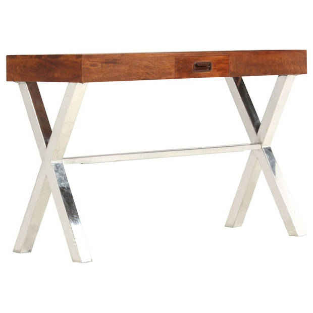 The Living Store - Retro Bureau - Hout - 110 x 50 x 76 cm - Met lade