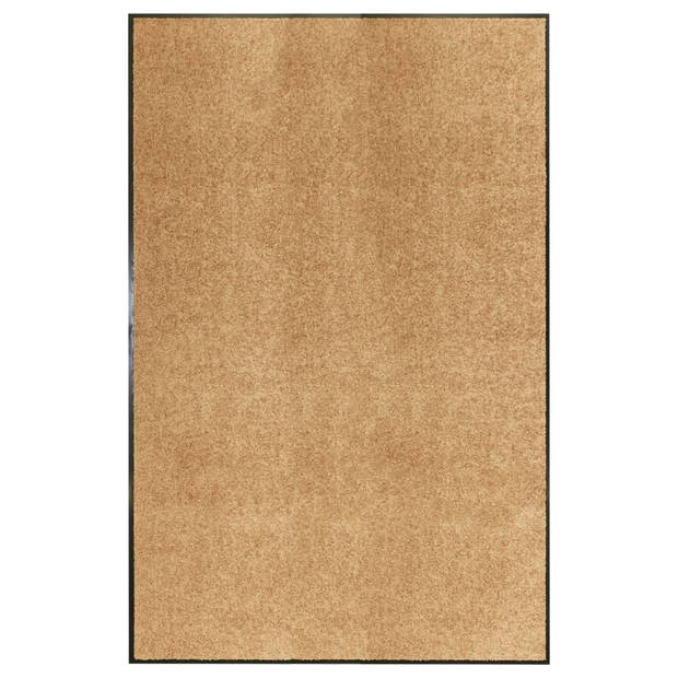 The Living Store Deurmat Binnen/Buitenmat - 180 x 20 cm - Crème - Anti-slip