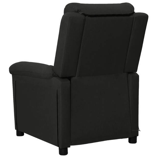 The Living Store Massagefauteuil - Verstelbaar - Met Massagefunctie - Comfortabel - Zwart - 74 x 92 x 101.5 cm