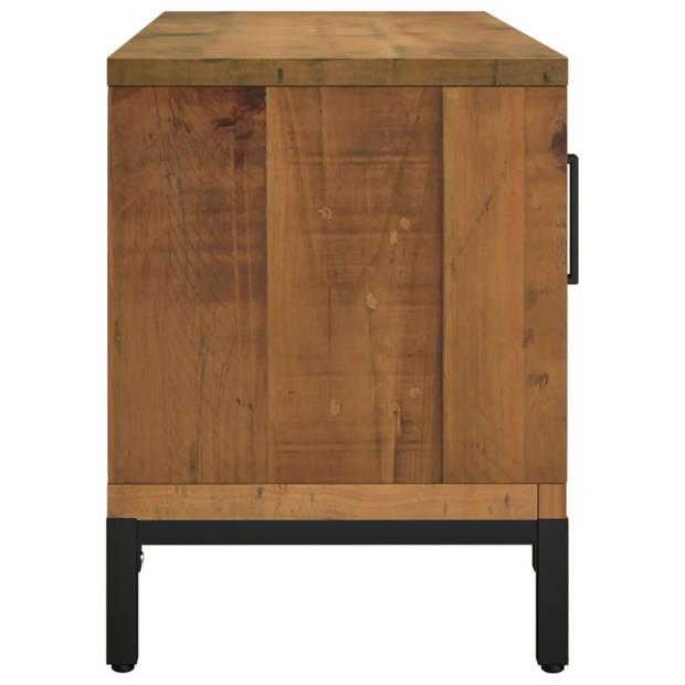 The Living Store TV-meubel - Vintage industriële stijl - Hout - 90x30x40 cm