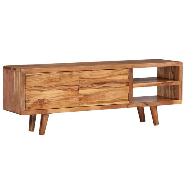 The Living Store Dressoir - Acaciahout - 117x30x40 cm - Handgemaakt - Rustieke uitstraling