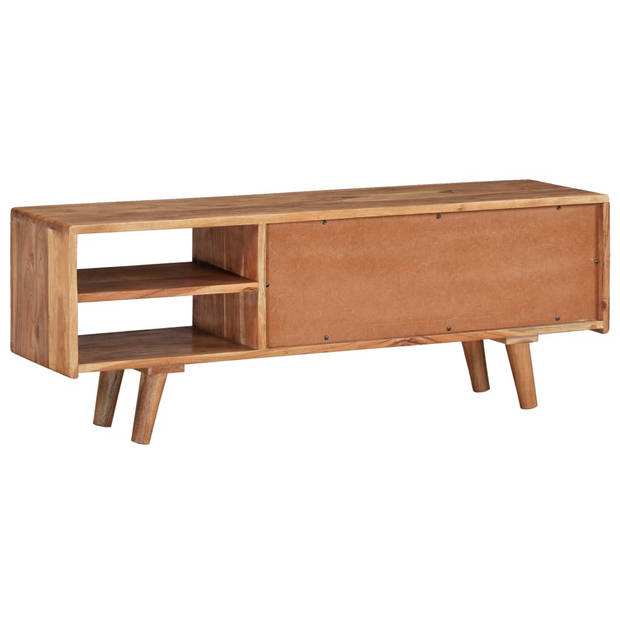 The Living Store Dressoir - Acaciahout - 117x30x40 cm - Handgemaakt - Rustieke uitstraling