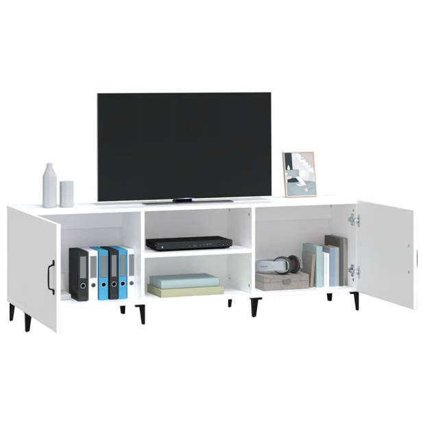The Living Store TV-kast - Classic - Meubel - 150x30x50 cm - Wit