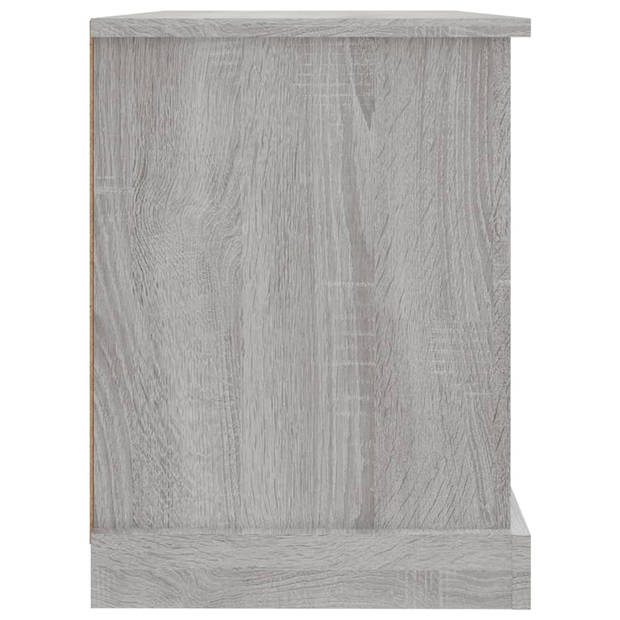 vidaXL Tv-meubel 73x35,5x47,5 cm bewerkt hout grijs sonoma eikenkleur