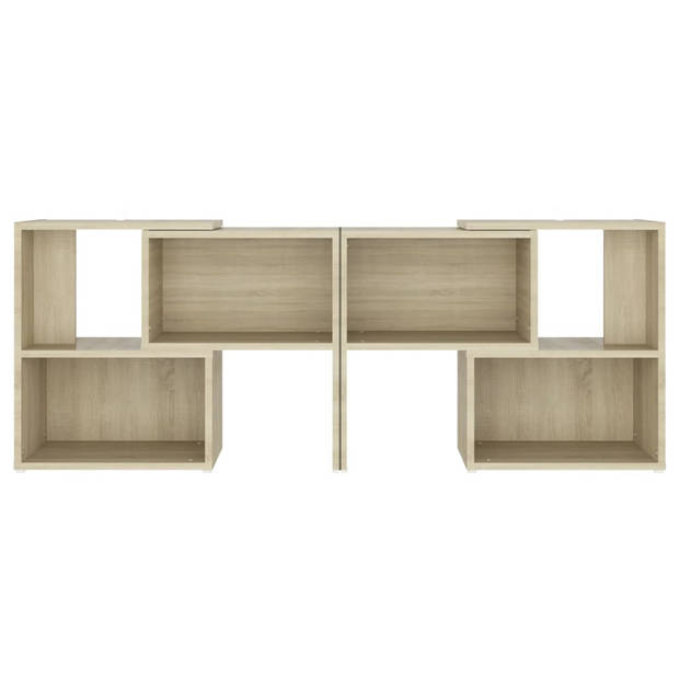 The Living Store TV-meubel - Sonoma eiken - 104 x 30 x 52 cm - Modulair ontwerp