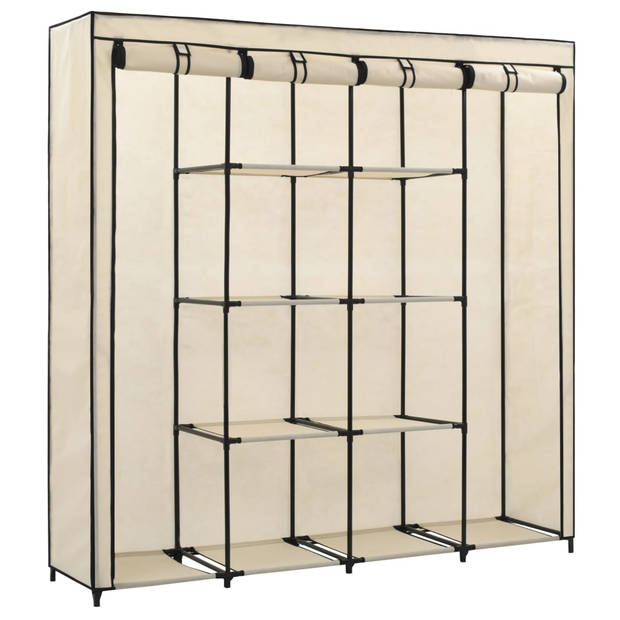 The Living Store Kledingrek Hybris - Kledingopslag - 175 x 45 x 170 cm - Stevig frame