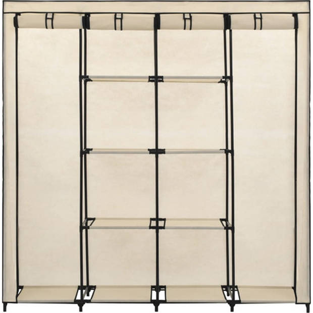 The Living Store Kledingrek Hybris - Kledingopslag - 175 x 45 x 170 cm - Stevig frame