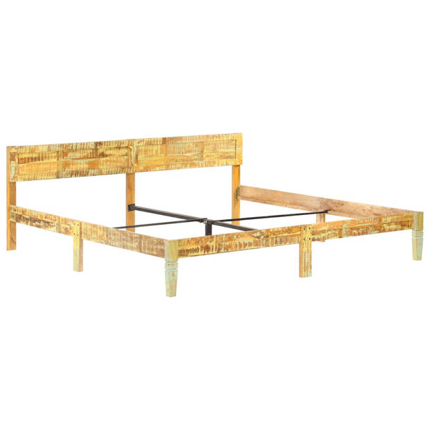 vidaXL Bedframe massief gerecycled hout 200x200 cm