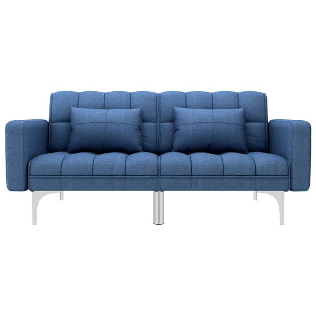 The Living Store Slaapbank Loungeset - 175.5 x 84 x 79.5 cm - Blauw