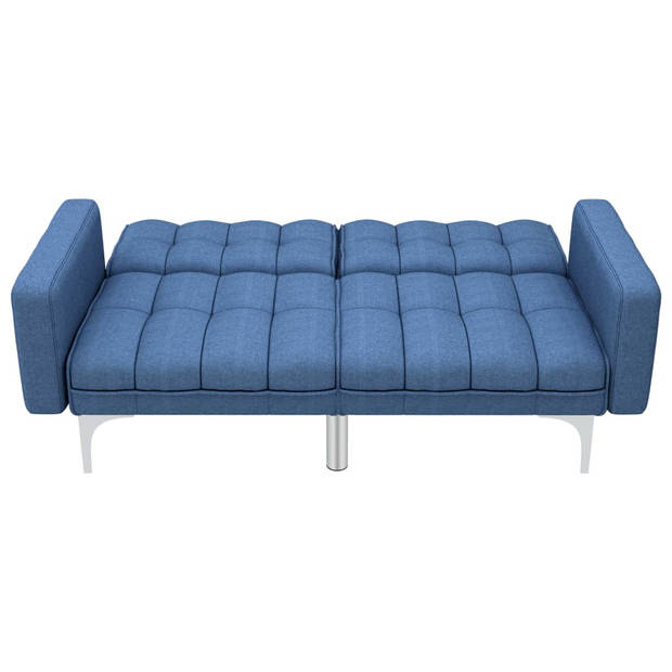 The Living Store Slaapbank Loungeset - 175.5 x 84 x 79.5 cm - Blauw