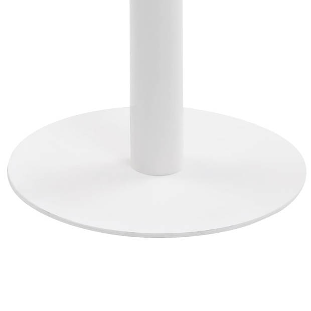 vidaXL Bistrotafel 80 cm MDF lichtbruin