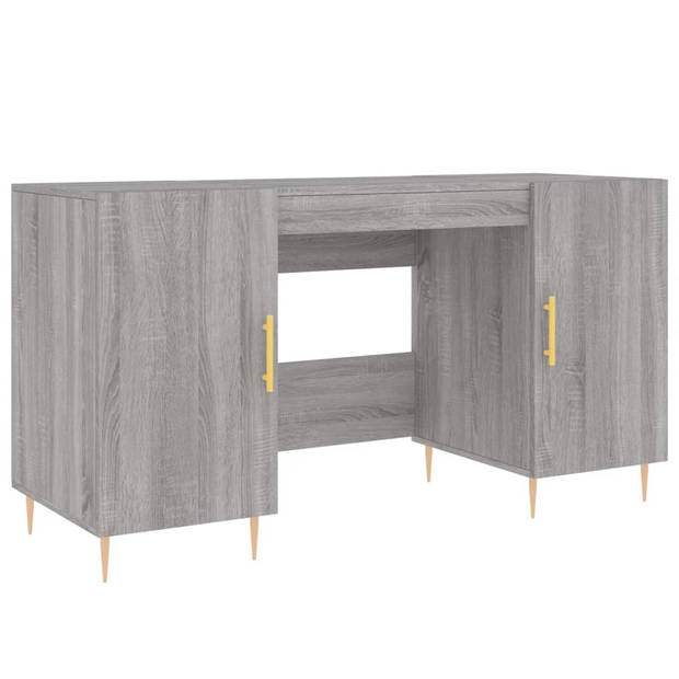 The Living Store Bureau Sonoma Eiken - 140 x 50 x 75 cm - Industrieel Design