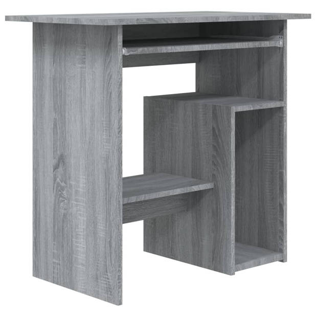 The Living Store Bureau Sonoma Eiken - 80 x 45 x 74 cm - Praktisch - Sterk en Stijlvol