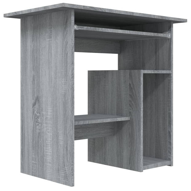 The Living Store Bureau Sonoma Eiken - 80 x 45 x 74 cm - Praktisch - Sterk en Stijlvol