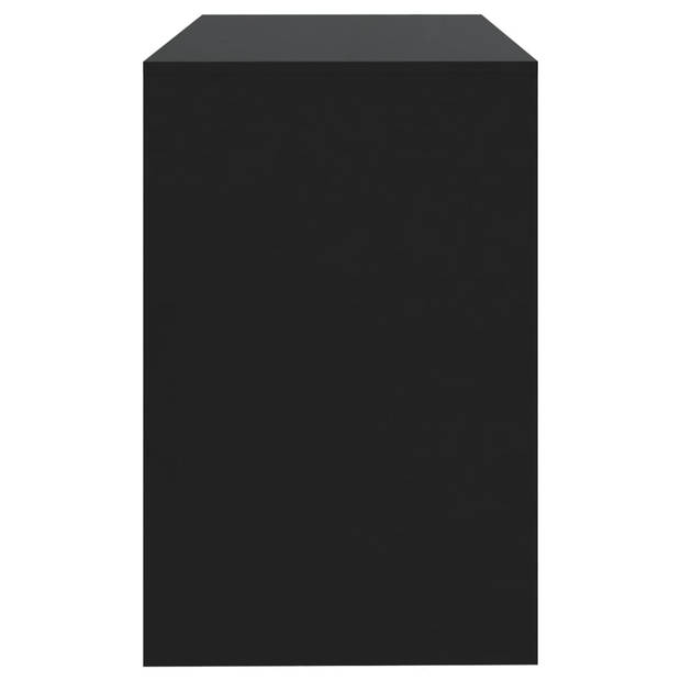 The Living Store - Bureau - 101 x 50 x 76.5 cm - zwart - spaanplaat