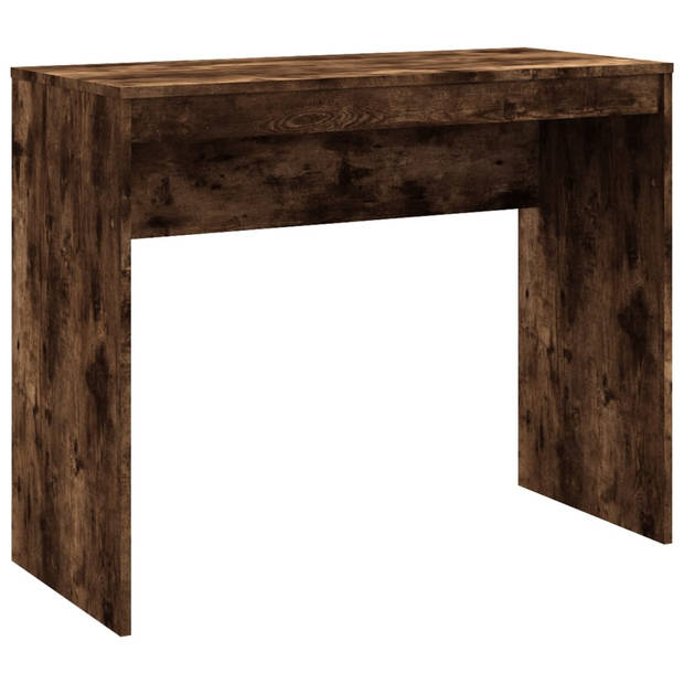 The Living Store Bureau Gerookt Eiken - 90 x 40 x 72 cm - Praktisch en Modern