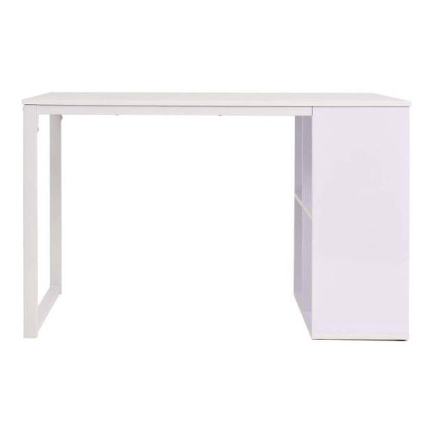 The Living Store Schrijftafel Moderne schrijftafel - 120 x 60 x 75 cm - wit