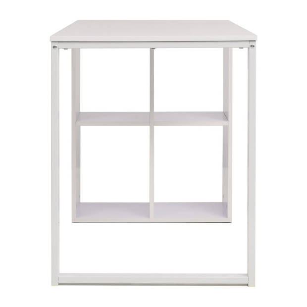 The Living Store Schrijftafel Moderne schrijftafel - 120 x 60 x 75 cm - wit