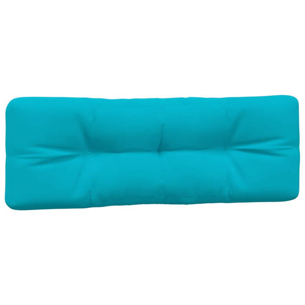 vidaXL Palletkussens 5 st stof  turquoise